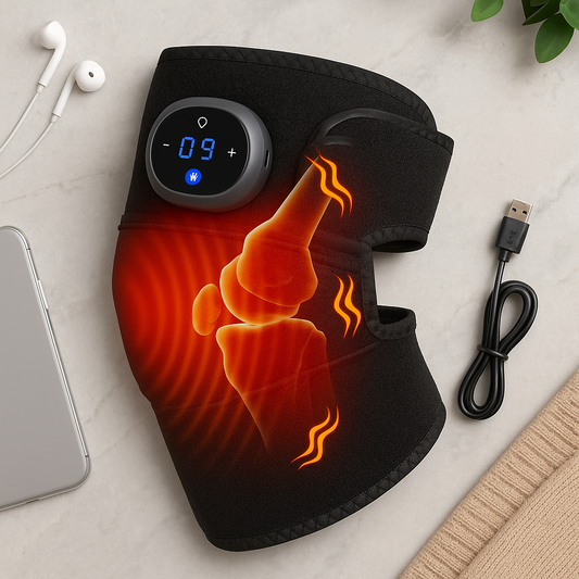 Rodillera Térmica ThermoFlex™ – Alivio inmediato con calor y masaje